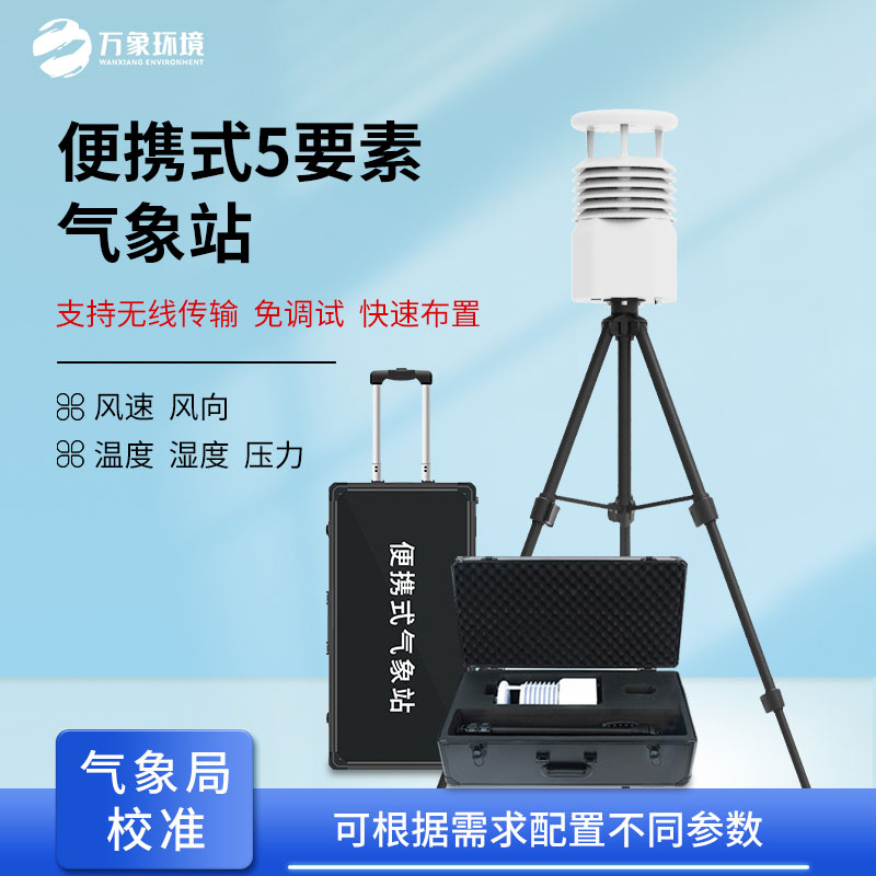 便攜式綜合氣象儀：自然災害應急能力提升工程專用設(shè)備