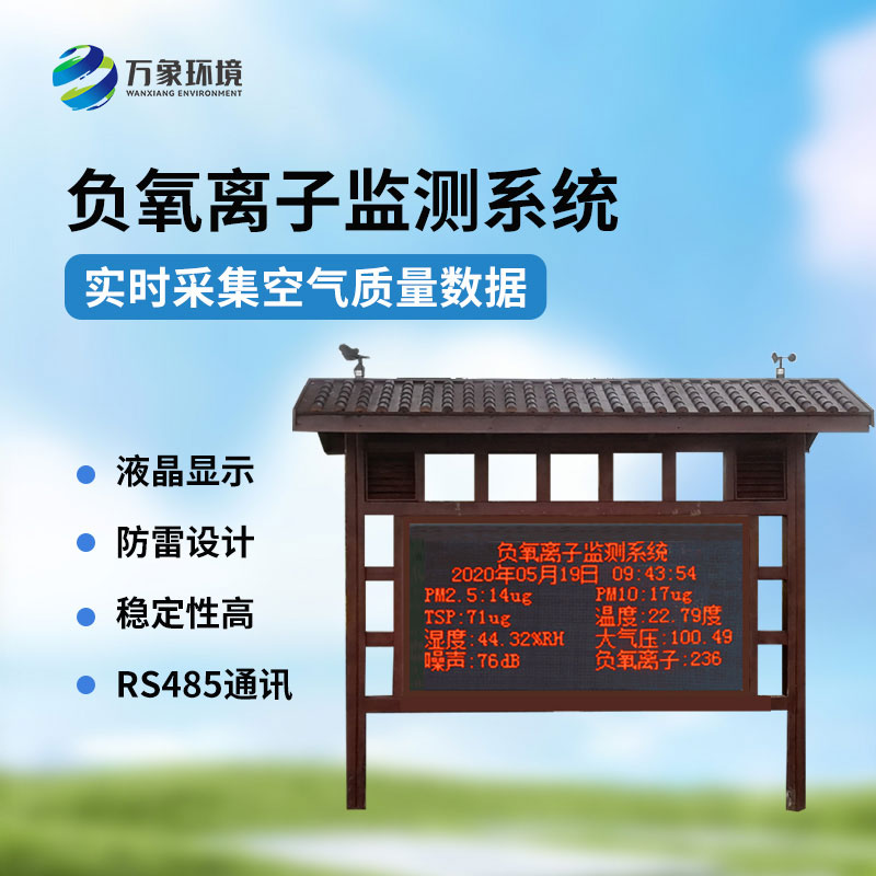 國產(chǎn)負氧離子大氣監(jiān)測系統(tǒng)，創(chuàng)新國產(chǎn)環(huán)境監(jiān)測工具