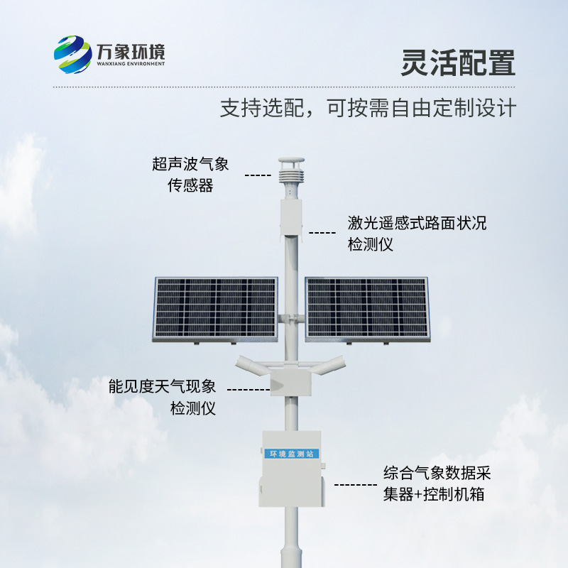 高速公路氣象監(jiān)測站，創(chuàng)新監(jiān)測交通沿線的氣象信息
